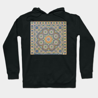 Arabic floral seamless pattern Hoodie